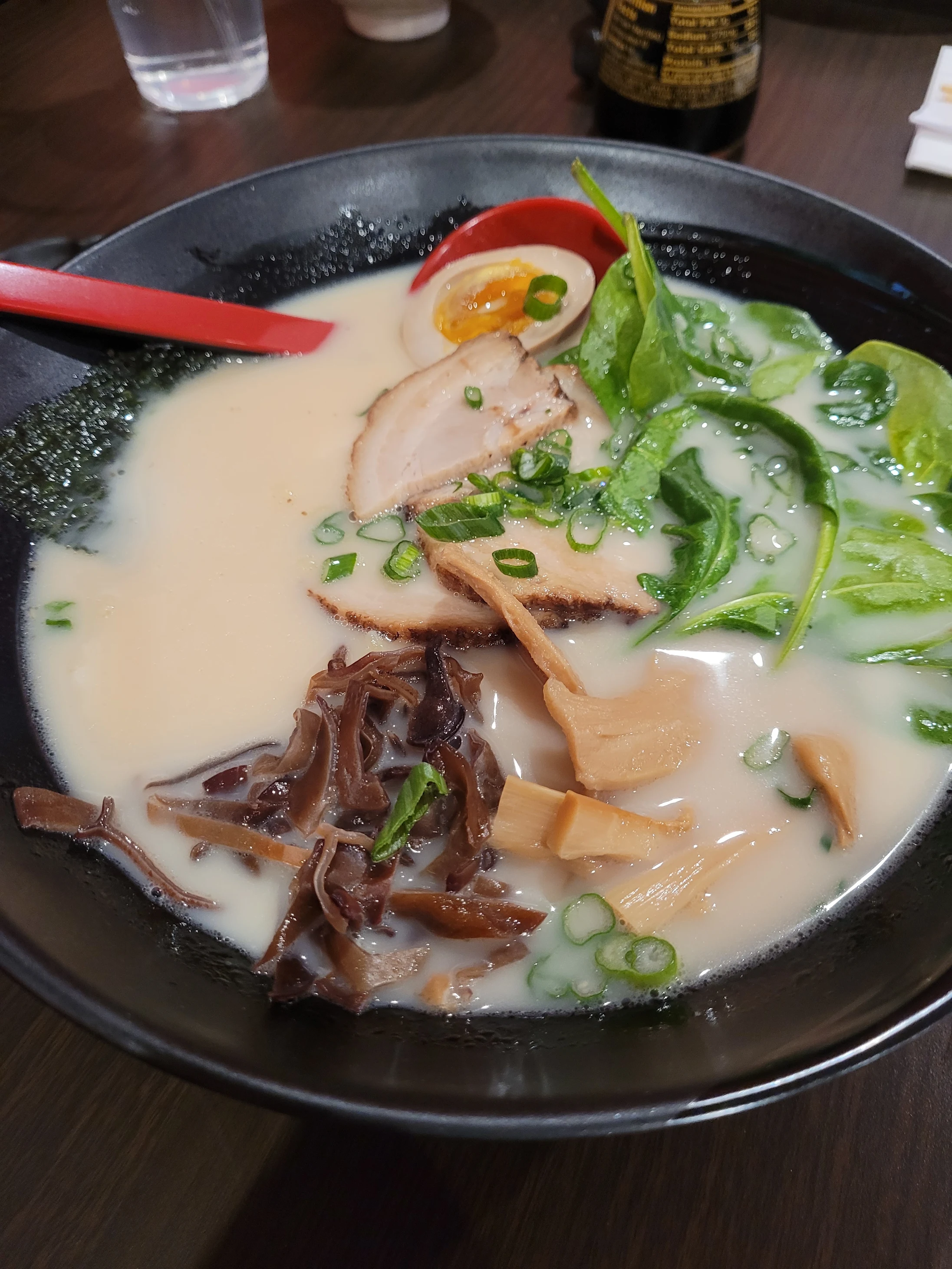 Sushi Stop ramen with toppings