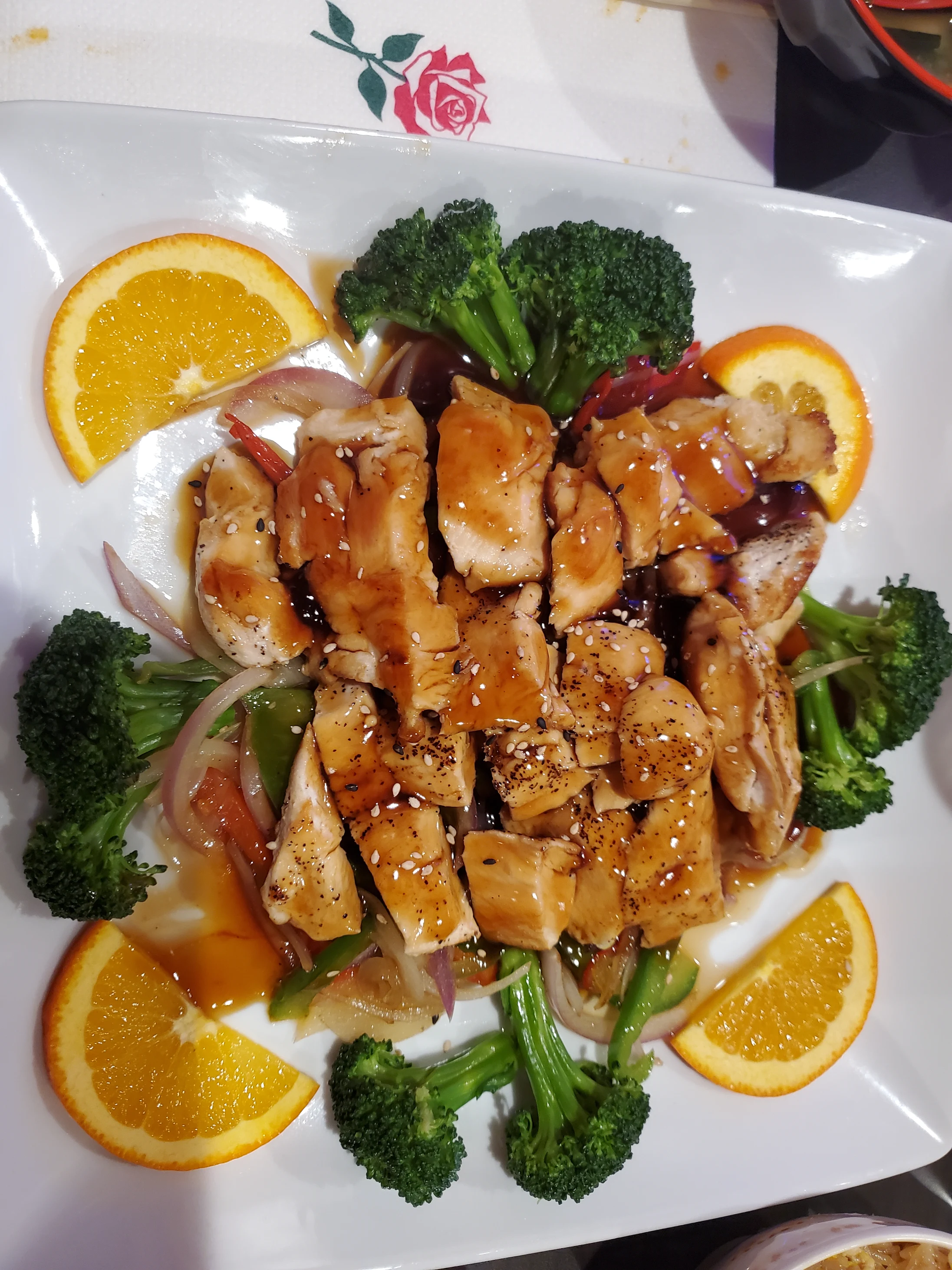 Sushi Stop teriyaki chicken